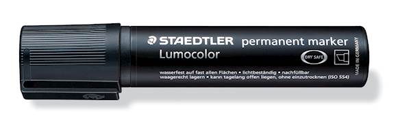 Staedtler marker Lumocolor permanent, črn