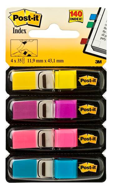 3M označevalec mini Post-it, 683-4AB, barvni 