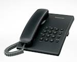 PANASONIC žični telefon KX-TS500FXB črn