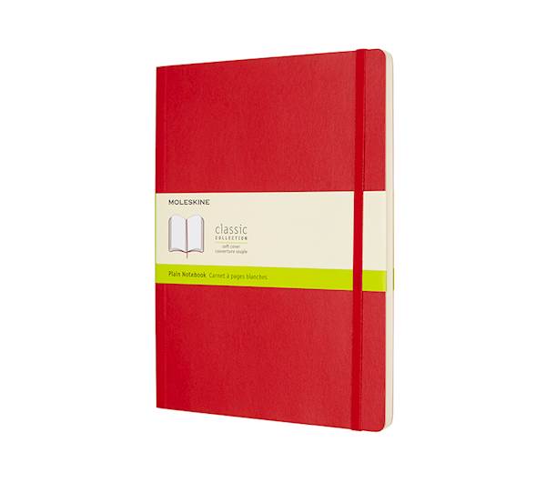 Moleskine notebook, X Large, brezčrtni, mehke platnice