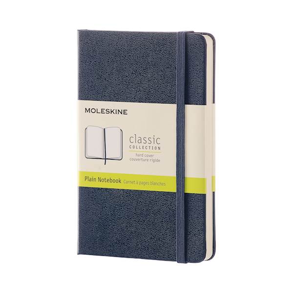 Moleskine notebook, Pocket, brezčrtni, trde platnice