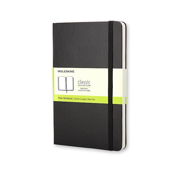 Moleskine notebook, LG, brezčrten, trde platnice