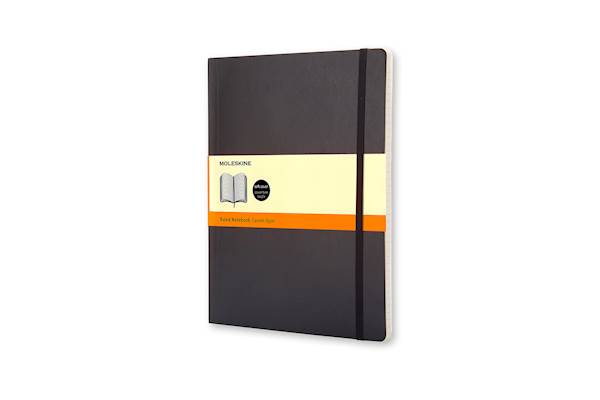 Moleskine notebook,X- LG, črte, mehke platnice