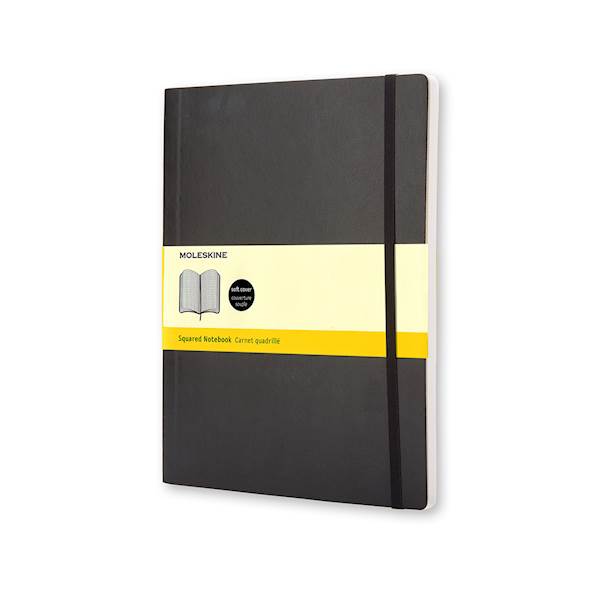 Moleskine notebook, X-Large, karo, trde platnice