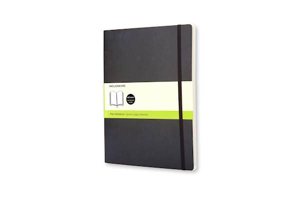 Moleskine notebook, X Large, brezčrtni, mehke platnice