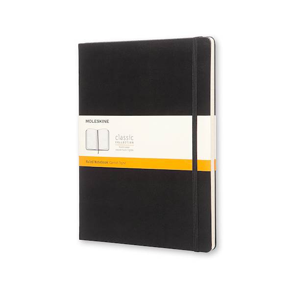 Moleskine notebook, X-Large, črtni, trde platnice