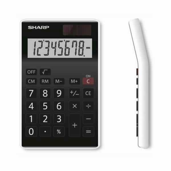 SHARP kalkulator EL310ANWH, 8M, namizni