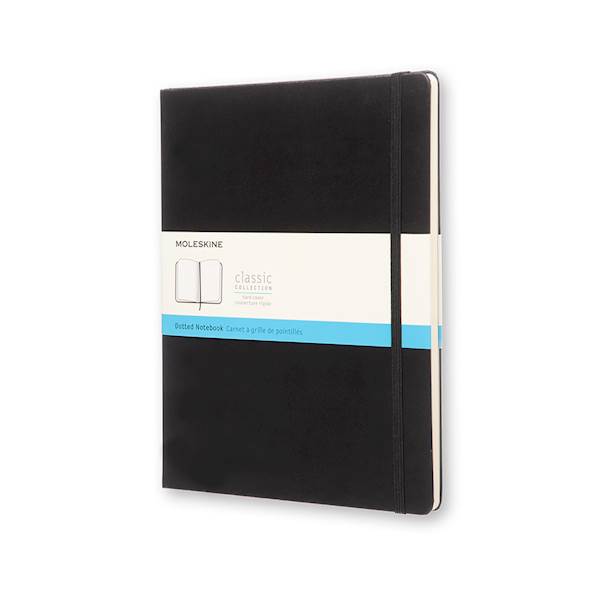 Moleskine notebook, X-Large, pikice, trde platnice