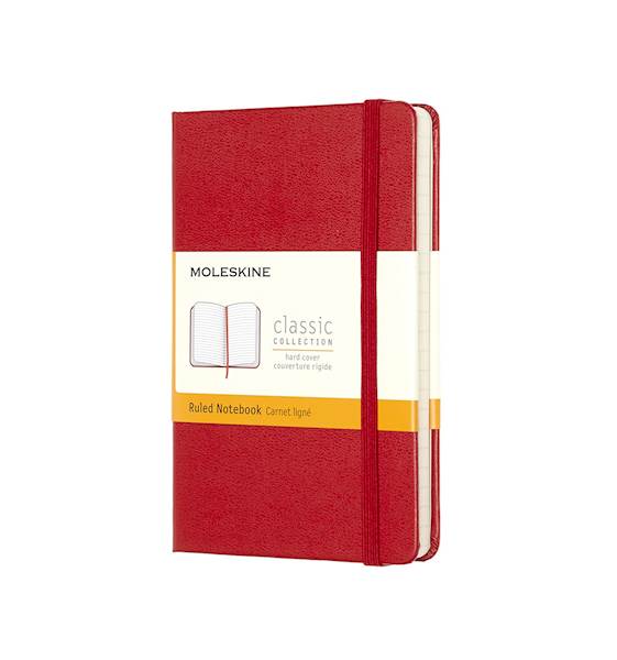 Moleskine notebook, Pocket, črtni, trde platnice