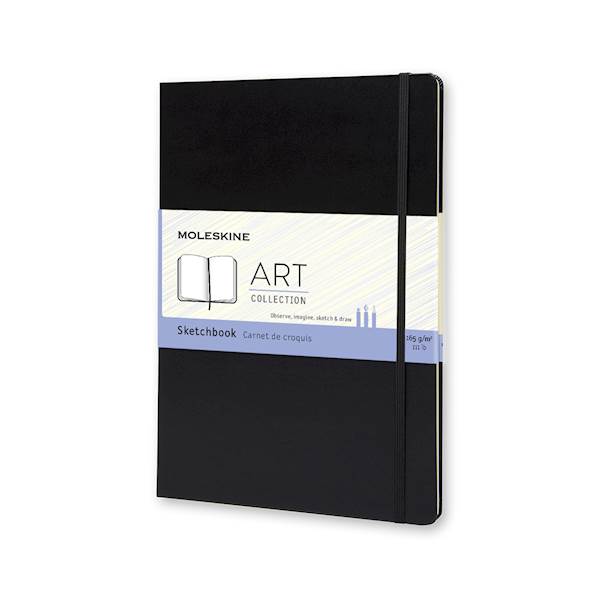 Moleskine notebook, Sketching, Large, brezčrtni, trde platnice