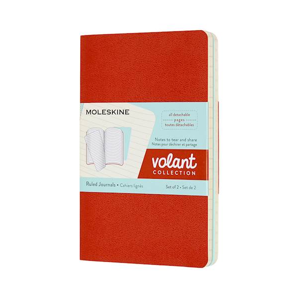 Moleskine notebook, Volant, Pocket, črte, mehke platnice, 2/1