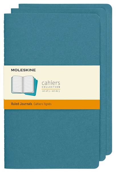 Moleskine Cahier Journals, L, črtni, mehke platnice