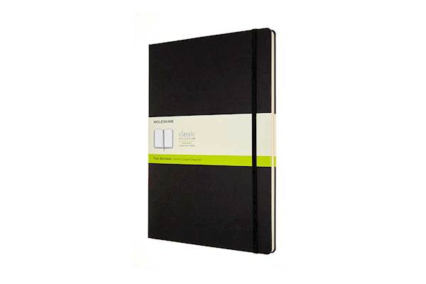 Moleskine notebook, A4, brezčrtni, trde platnice