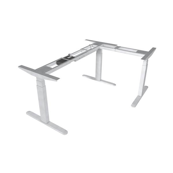 UVI Desk dvižno električno podnožje za mizo, belo