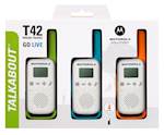 MOTOROLA radijska postaja T42 triple pack