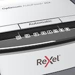 Rexel uničevalec dokumentov Optimum AutoFeed+ 45X, P4, 4x28mm