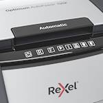 Rexel uničevalec dokumentov Optimum AutoFeed+ 130X, P4, 4x28mm