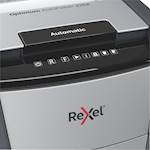 Rexel uničevalec dokumentov Optimum AutoFeed+ 225X, P4, 4x26mm 