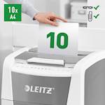 Leitz uničevalec dokumentov IQ AutoFeed 300 Office P4 4x30