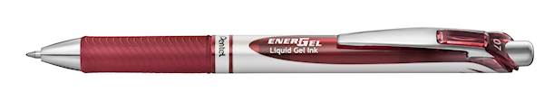 Pentel roler gel EnerGel BL77-BG 0.7mm, bordo rdeča