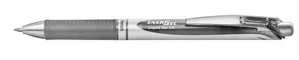 Pentel roler gel EnerGel BL77-N 0.7mm, siv