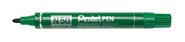 Pentel marker permanentni N50, zelen