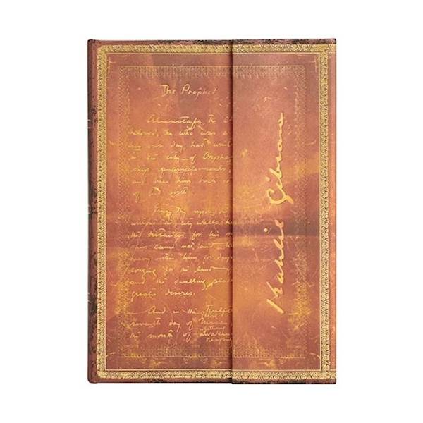 Paperblanks Kahlil Gibran, The Prophet, midi, črtni, trde platnice