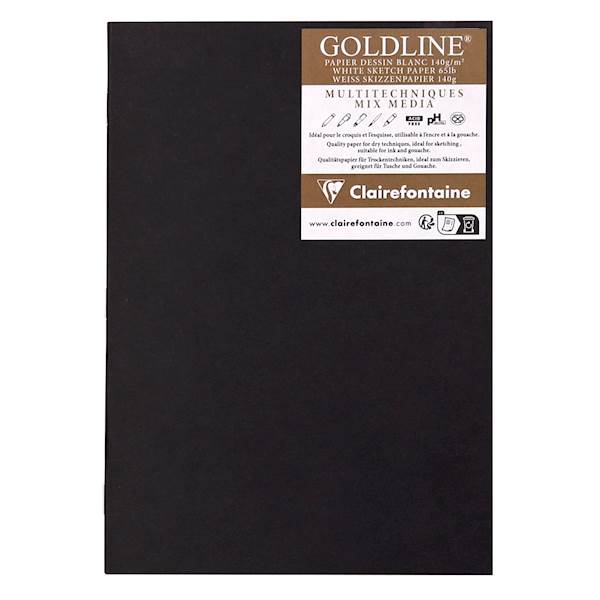 Clairefontaine blok Goldline, A5, 20 listni, 140 g