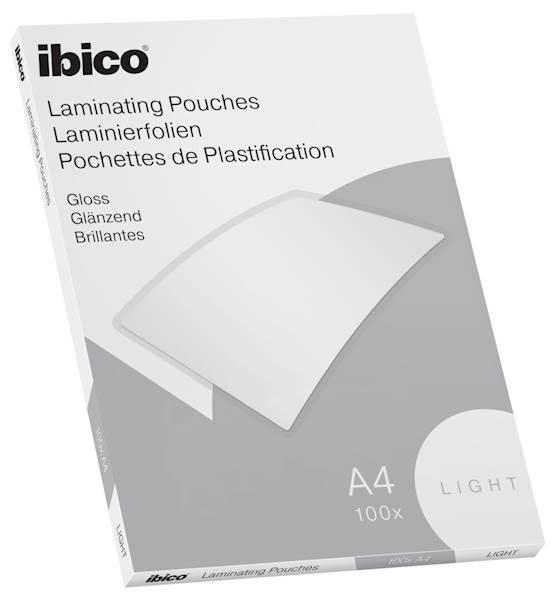 IBICO žepki za plastificiranje Basic Light, A4, 75mic, 100/1