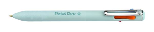 Pentel kemični svinčnik iZee 4v1, sv. modra, oranžna, roza, vijolična