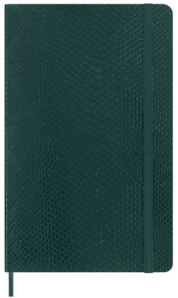 Moleskine notebook, Vegea Boa, X-large, črtni, mehke platnice, zelen, v škatli